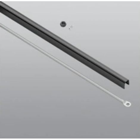 Asta Verticale Prolunga Savio 6010.721 RAL9005 per Maniglione