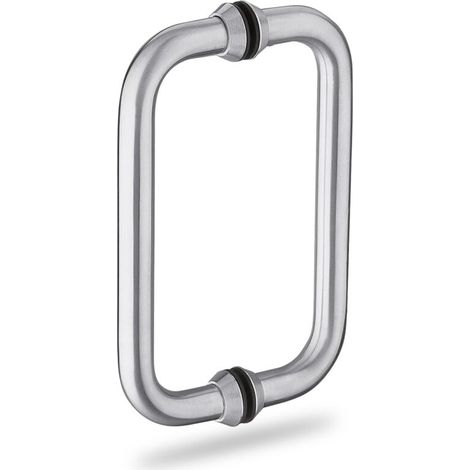 Poignée de tirage 4 250 mm Acier inoxydable AISI 304 Mat (1/5)