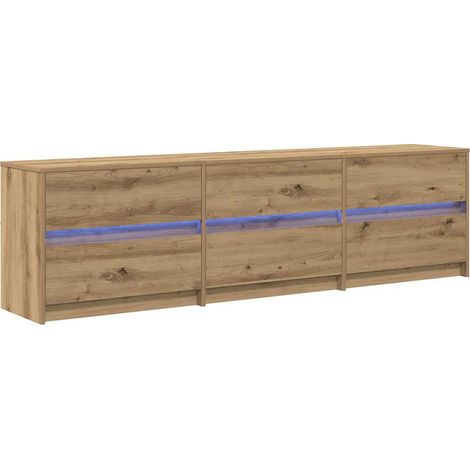 Meuble TV,Banc TV,Armoire TV Marron 181 x 34 x 50 cm CFW782410 (1/5)
