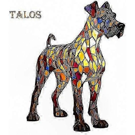 Lampe de bureau chien mignon pour chambre d'enfant, veilleuse LED douce sans éblouissement, décoration ludique, lumière tamisée (1/5)