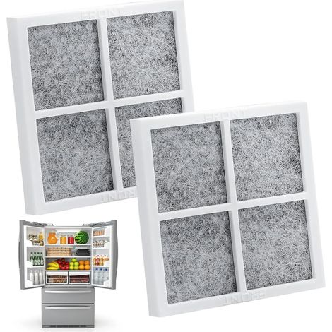Filtro LG Pure n Fresh, filtro aria frigorifero, filtro aria congelatore compatibile con frigoriferi LG LT120F / ADQ73214404 / ADQ73334008 / ADQ73334003, 2 pezzi (1/5)