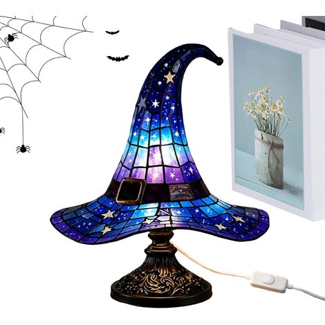 Lampes Chapeau de Sorcière Forme Décorations Chevet (1/5)