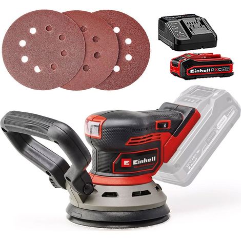Einhell Professional 125mm 18v Random Orbit Rotating Sander TP-RS 18/32 + 1x 4ah (1/5)