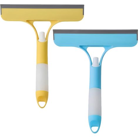 de 2 raclettes à vitres avec flacon pulvérisateur outil de (1/5)