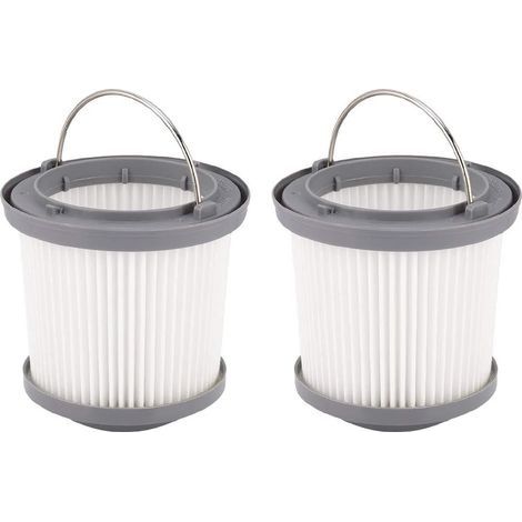 Filtre à cartouche d'air pour aspirateur, remplacement de filtre 2 pièces pour aspirateur Black & decker PV1210 V1020L / PD11420L (1/5)