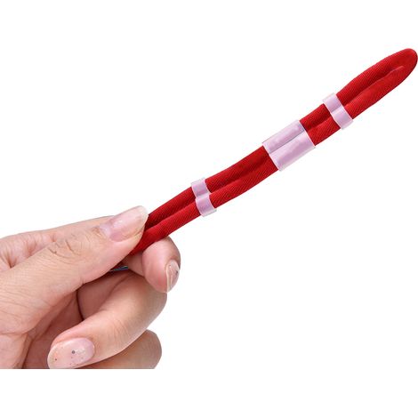 Sangle de doigt ajustable pour arc récurve, accessoire de tir à l'arc rouge réglable