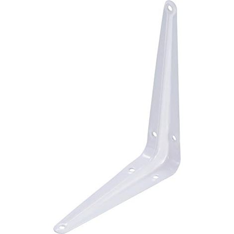 BGS Diy 80833 - Consolle per scaffali, 125 x 150 mm, colore: Bianco