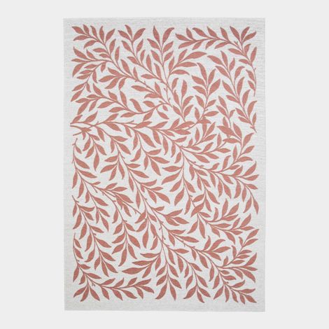 Tapis souple en tissu chenille recyclé - Matcha Terracotta - 120 x 170 cm