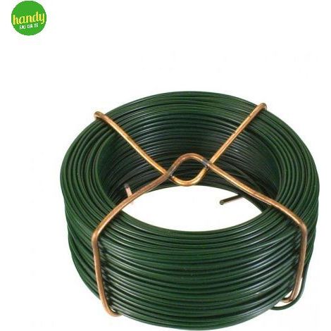 Filo di ferro zincato rivestito PVC verde Ø 1,0 mm. - 60 mt. (1/2)