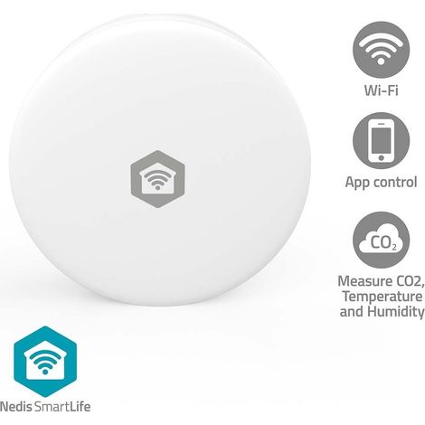 Wlan luftqualitatsmonitor - co2 temperatur und feuchtigkeitssensor 200849082 200849082