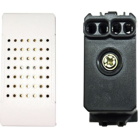 Modulo Campanello Ronzatore Compatibile BTicino Matix Frutto Bianco Casa C2211
