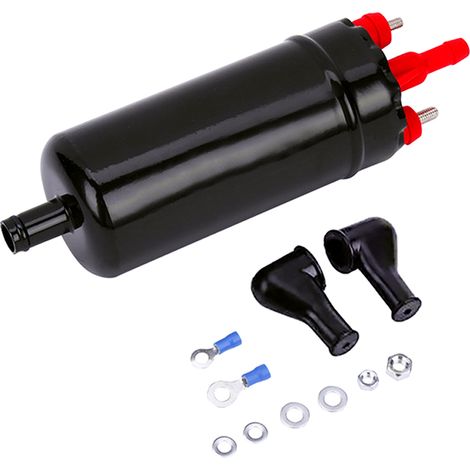 Pompa carburante universale in linea ad alta pressione 12V per motori a benzina, compatibile con i modelli 320i, 323i, 325e, 325ix ed E30, codici 0580464070, 0580453911, 0580463017, 0580464023. (1/5)