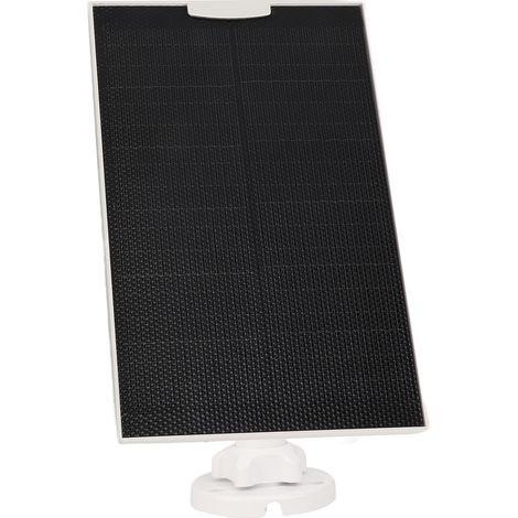 Panneau solaire 5V 5W monocristallin pour caméra de surveillance extérieure, module photovoltaïque de recharge avec régulateur de tension intégré, sortie USB, étanche IP65 (sans stockage de batterie). (1/5)
