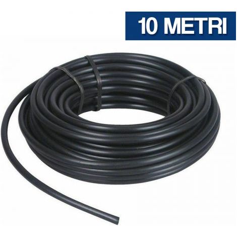TUBO IRRIGAZIONE A GOCCIA MICROIRRIGAZIONE MICROTUBO PVC D. 8X5 MT.10 (19573/10)