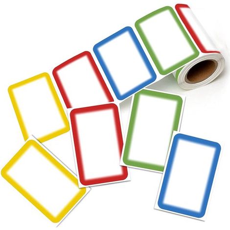 Etichette nominative, adesivi per congelatore, adesivi per trasloco, etichette autoadesive impermeabili per ufficio, scuola, regali, cucina, bottiglie, volantini 3 (1/5)