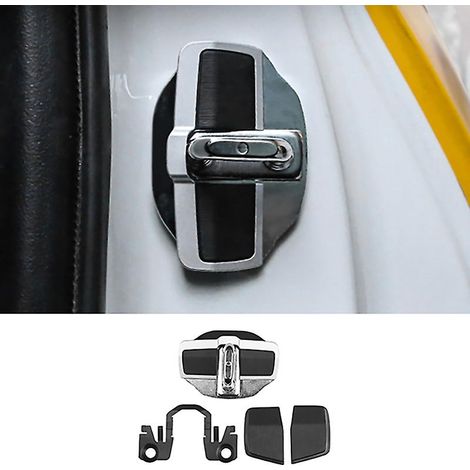1 jeu de stabilisateurs de porte TRD, protections de verrouillage de porte, loquets et butées pour Honda Accord, Civic, CR-V, HR-V, Odyssey - Couvercle de protection pour verrou de porte (1/5)