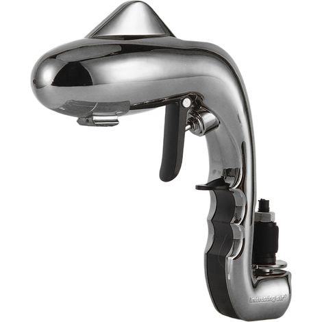 Vaporisateur pour bouteille de vin, vaporisateur pour bouteille de champagne, vaporisateur pour bouteille de bière, pour fête, anniversaire, mariage, Noël, noir (1/5)