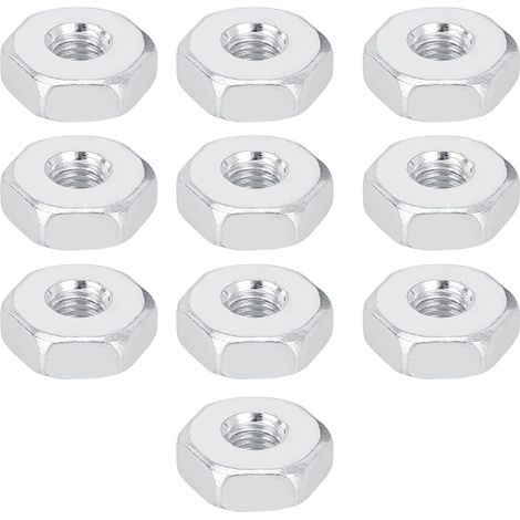 de 10 écrous hexagonaux pour couvercle de pignon de guide (1/5)