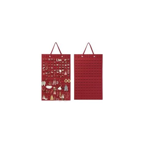 Sac organisateur d'accessoires suspendu bordeaux (1/3)