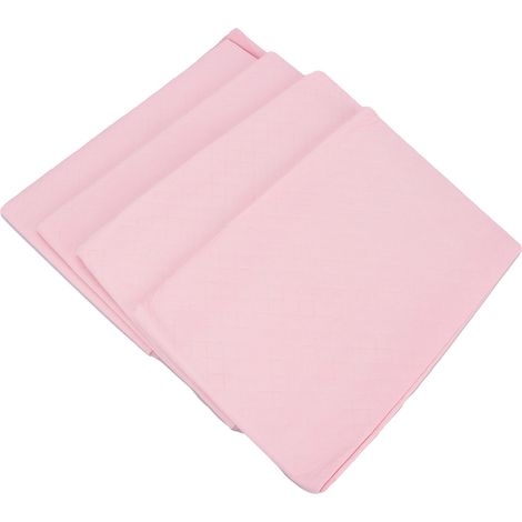 Lot de 4 coussinets d'allaitement jetables super absorbants, protège-matelas respirants et doux, adaptés aux adultes et aux femmes enceintes. (1/5)