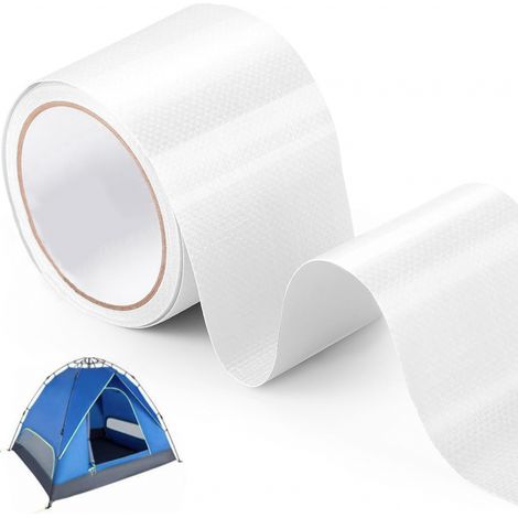 Ruban de réparation, 8 cm x 2 m, auto-adhésif, pour PVC, pour la réparation, l'étanchéité et l'entretien dans les applications domestiques.-AquaForge (1/5)