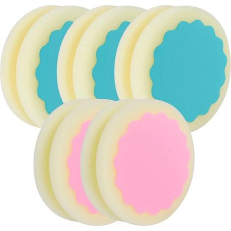 Éponges d'épilation indolores - Lot de 5 - Outil d'épilation portable - Épilateur - Rasoir pour femmes - Coussinet d'épilation - Doux - Réutilisable (1/5)