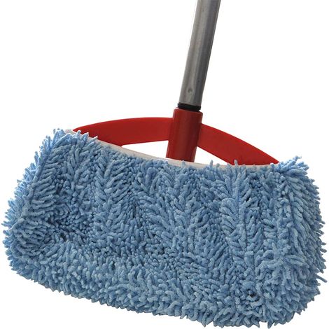 PANNO UNIVERSALE IN MICROFIBRA CON ELASTICO BLU (1/4)