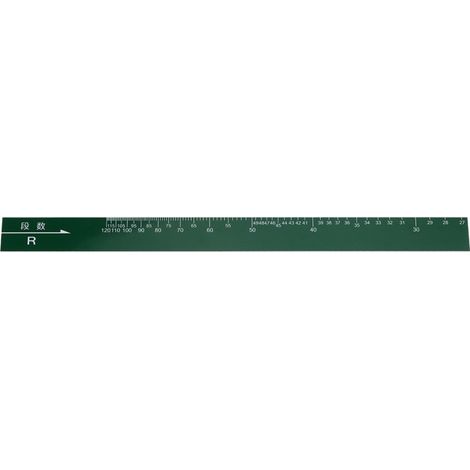 Regla de plástico para máquinas de tejer, compatible con los modelos SILVERREED SK840, SK580 y SK280.