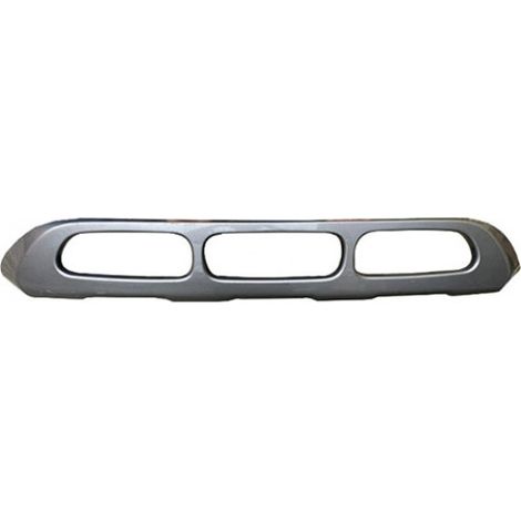 Moulure inférieure centrale de pare-choc avant gris foncé Citroen C3 Aircross phase 1 2017-2021