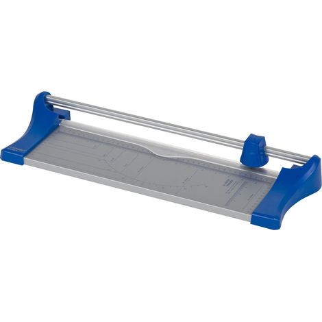 Cizalla q-connect metalica de rodillo de 44 cm con base de aluminio (1/2)