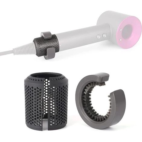 Filtre de remplacement compatible avec Sèche-cheveux Dyson avec brosse de nettoyage
