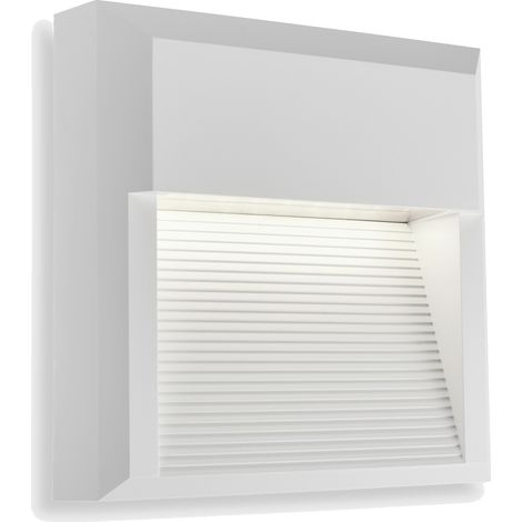 Aplique Exterior IP66 Kossel Indirect Square 200MM LED 7W Blanco Neutro 4000K
