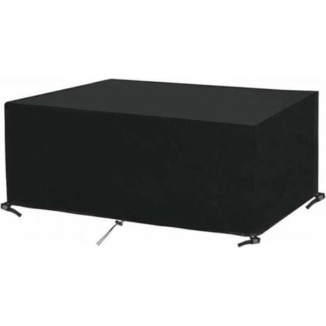 Housse rectangulaire pour table de jardin, protection pour mobilier de jardin, housse imperméable pour meubles (170 x 94 x 71 cm) (1/5)