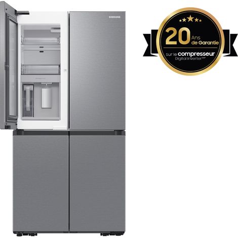 Samsung RF65DG960ESR frigorifero side-by-side Libera installazione 646 L E Acciaio inox (1/2)