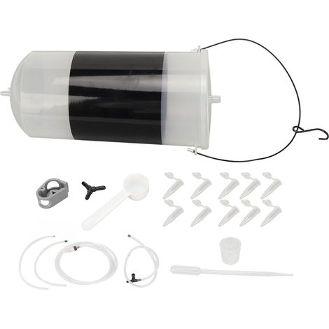 Kit d'éclosion de crevettes en saumure, incubateur automatique d'œufs de grande capacité avec vanne de régulation