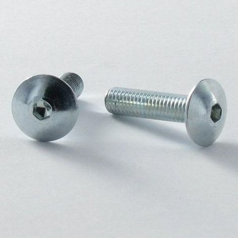 Vis Poelier M5X10 Clé de 3 HC3 Acier zingué-500 pièces