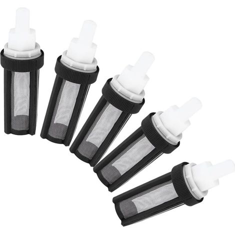 Filtro para pompa sumergible Lote de 5 crepinas en acero inoxidable Tamis 9 MM Adaptées à Micro-Pompe et Filtration Bassin