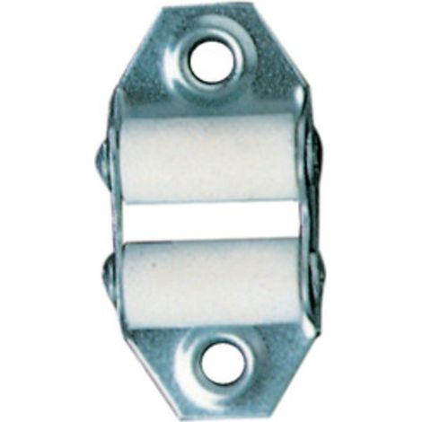 SC GUIDACINGHIA FERRO VERTICALE C/RULLINI PLASTICA
