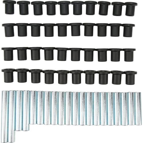 Querlenkerbuchsen-Satz 7501097, 60-teilig, schwarz, geringer Verschleiß, Ersatzteil für Polaris Ranger XP 800 2010 – 2014. (1/5)