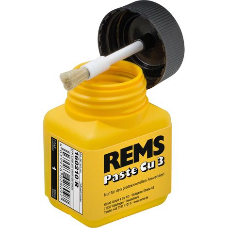 Pasta disossidante dolce rems paste cu 3, 250 gr, per tubi in rame, rem 160210 r (1/3)