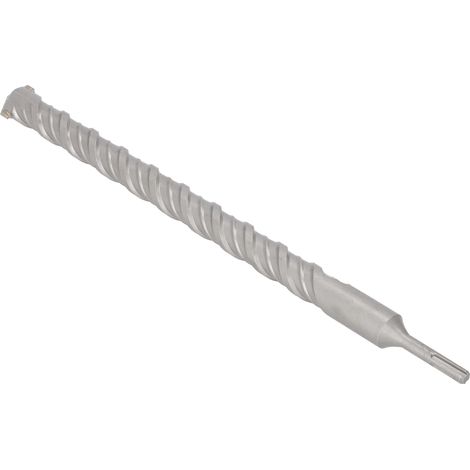 KOTARBAU® Kotarbau® Foret Beton Sds Plus 32x450mm - Meche Beton avec Pointe en Carbure Foret Béton - Foret Perforateur - Foret Hélicoïdal Pour Pierre Kvs - en Acier 40Cr - Argent