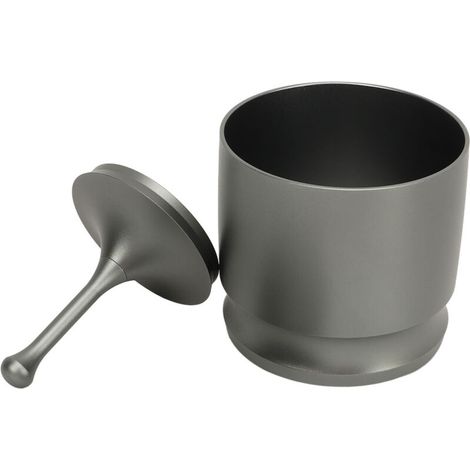 Collecteur de Poussière, Anneaux de Dosage en Alliage d'aluminium Presse Résistante à la Corrosion 58 Mm Facile à Nettoyer pour les Barmans (Genericrshty87kn4-13).