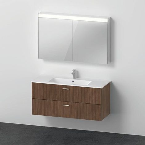 DURAVIT XB0078021210000 Meuble-lavabo avec WTU et armoire-miroir X