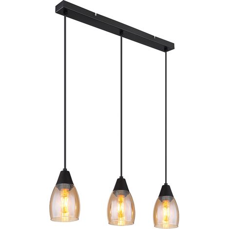 Globo - suspension - Reid - noir - verre - grande lampe de table (1/4)