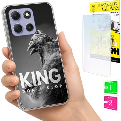 Funda para Motorola Moto G86 Power, carcasa trasera con foto y cristal 9H. (1/5)