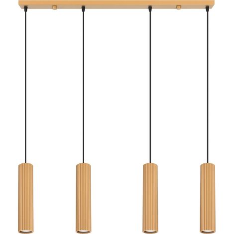 Lampade a sospensione Karbon oro 81x120x5cm Sollux (1/5)