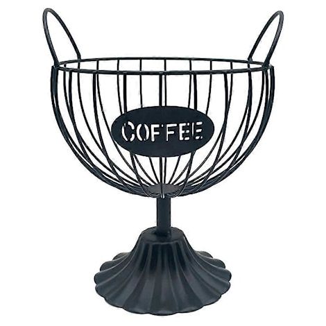 Porte-capsules à café pour tasses, porte-capsules à café noir (1/5)