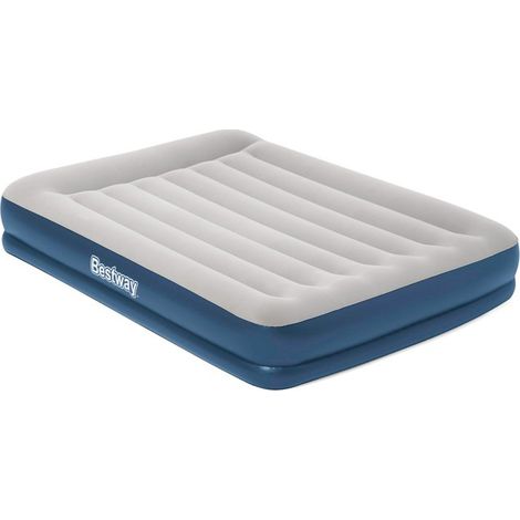 Lit gonflable - BESTWAY - Matelas 2 places - 203 x 152 x 36 cm - Pompe electrique integree (1/5)