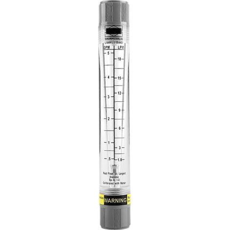 Débitmètre tubulaire pour canalisation de liquides, 0,55 GPM / 1,818 LPM (1/4)