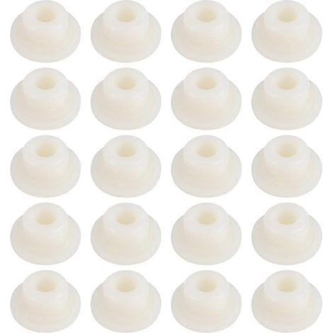 Pignon d'entraînement à vis sans fin à 2 dents pour pompe à huile, compatible avec les tronçonneuses chinoises Zenoah 3800 38CC 2 temps (lot de 20). (1/4)